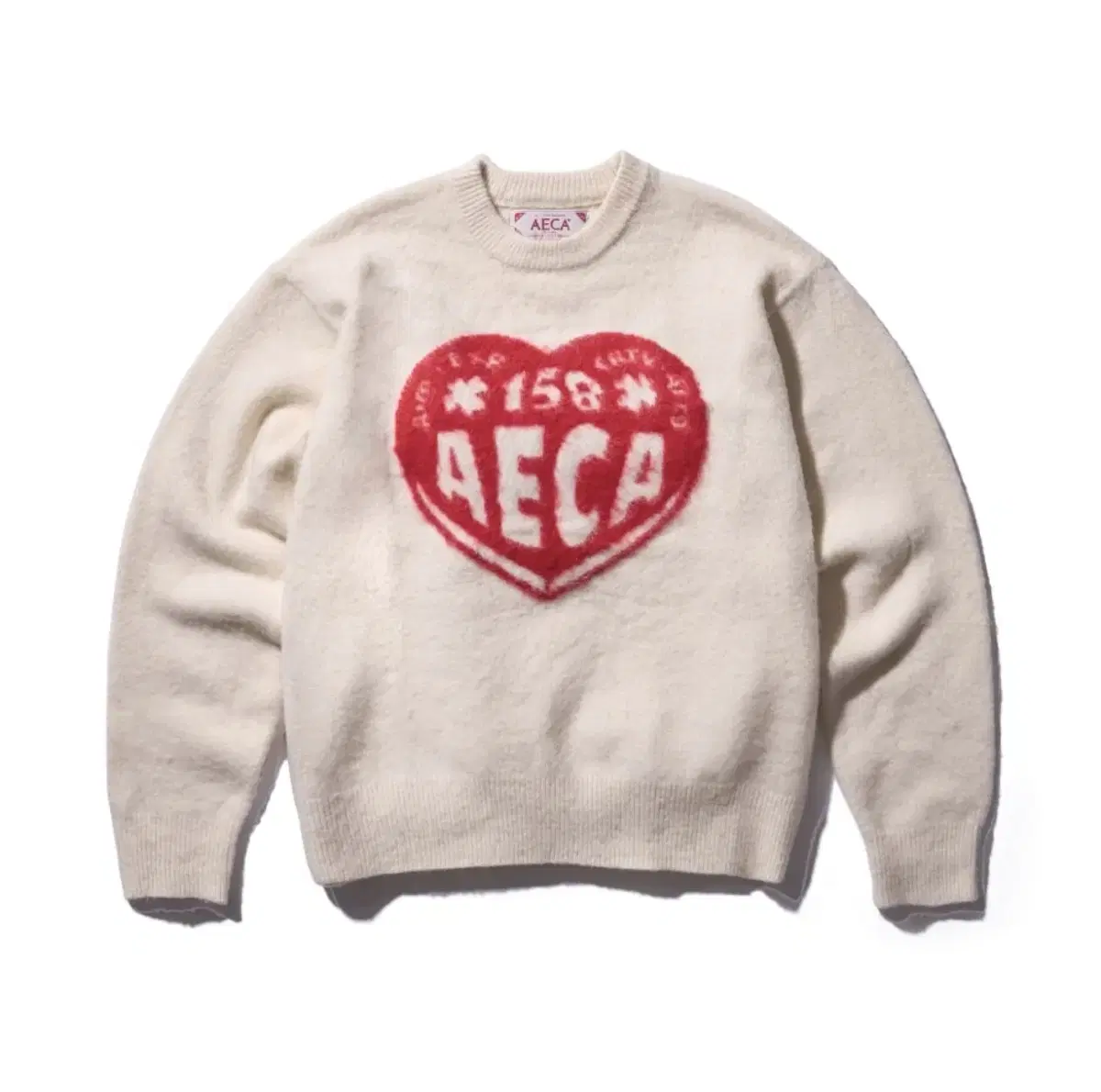 AECA LOVE DOODLE KNIT-IVORY